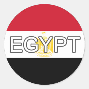 Egypt Euro Sticker