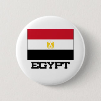 Egypt Flag 6 Cm Round Badge