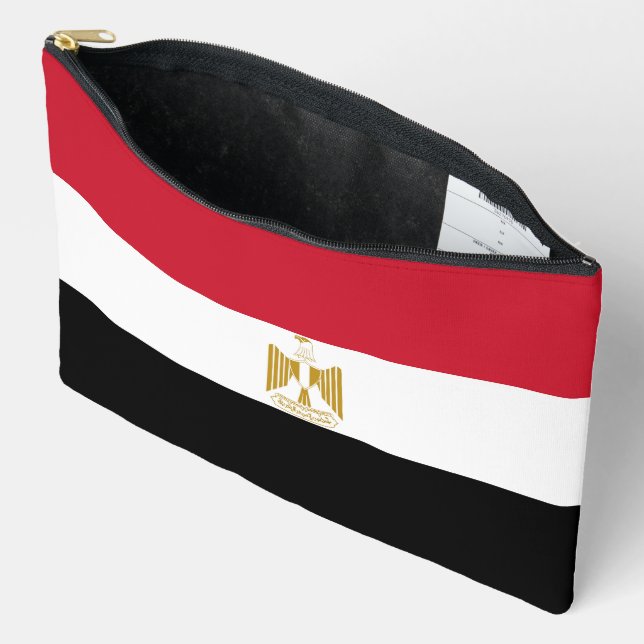 Egypt flag accessory pouch (Open)