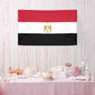 Egypt flag banner