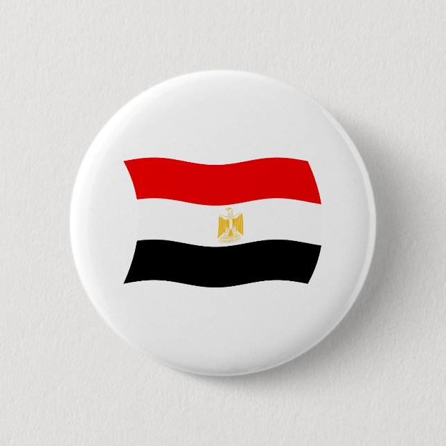 Egypt Flag Button (Front)