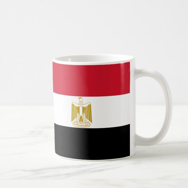 Egypt Flag Ceramic Mug (Right)
