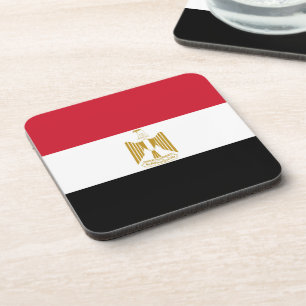 Egypt flag coaster