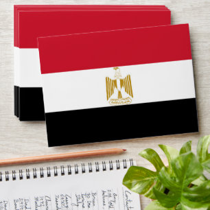 Egypt flag envelope