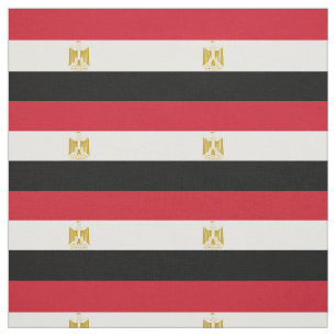 Egypt Flag Fabric