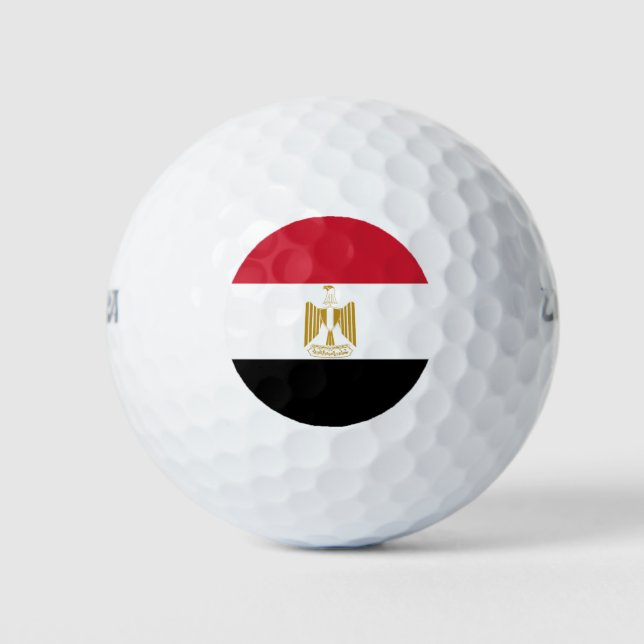 Egypt flag golf balls (Front)