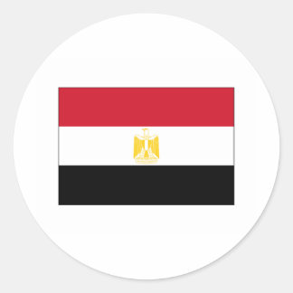Egypt FLAG International Classic Round Sticker