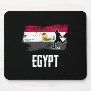 Egypt Flag Jersey Egyptian Soccer Team Egyptian _1 Mouse Mat