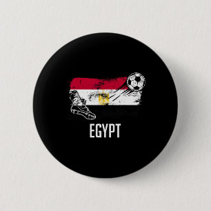 Egypt Flag Jersey Egyptian Soccer Team Egyptian _2 6 Cm Round Badge