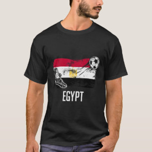 Egypt Flag Jersey Egyptian Soccer Team Egyptian _2 T-Shirt
