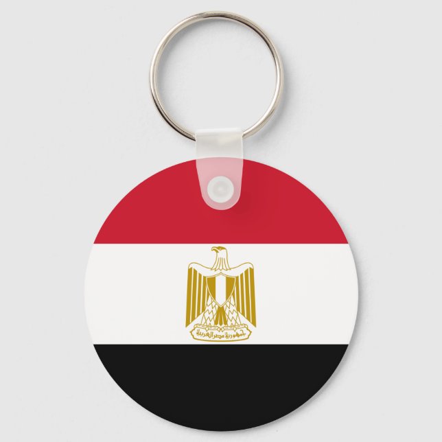 Egypt Flag Keychain (Front)