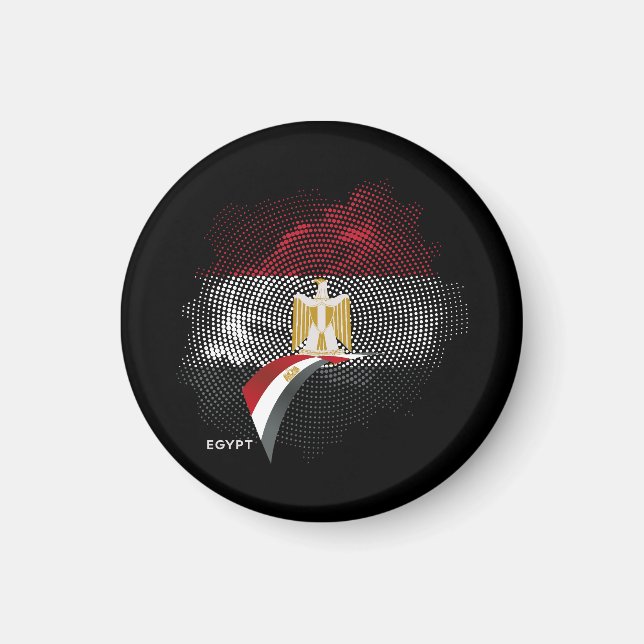 Egypt flag magnet (Front)