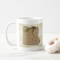 Egypt Flag + Map Mug
