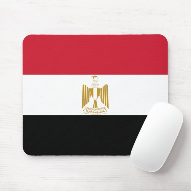 Egypt flag mouse mat (With Mouse)