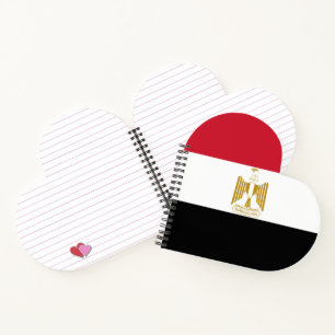 Egypt flag notebook