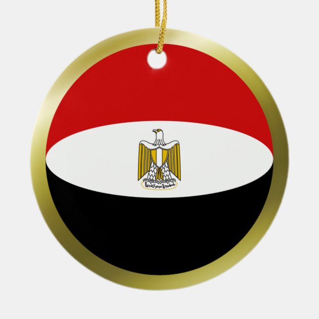 Egypt Flag Ornament (Front)