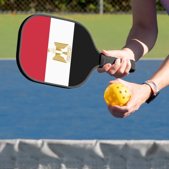 Egypt flag pickleball paddle (Insitu)