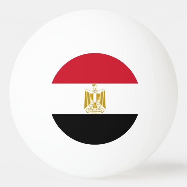 Egypt Flag Ping Pong Ball (Front)