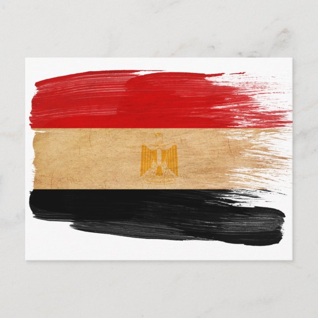 Egypt Flag Postcards (Front)