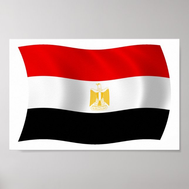 Egypt Flag Poster Print (Front)