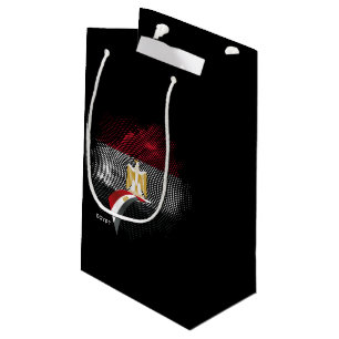 Egypt flag small gift bag