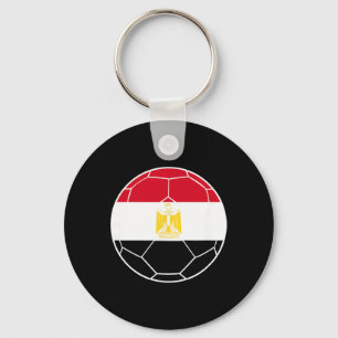 Egypt Flag Soccer Egypt Soccer  Key Ring