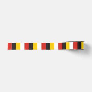Egypt flag stripes country pattern symbol black re grosgrain ribbon