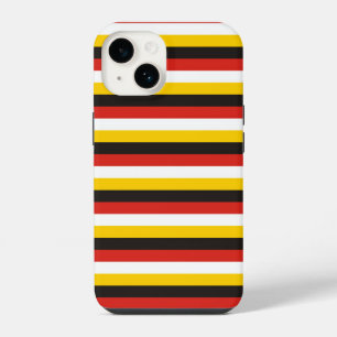 Egypt flag stripes country pattern symbol black re iPhone 14 case