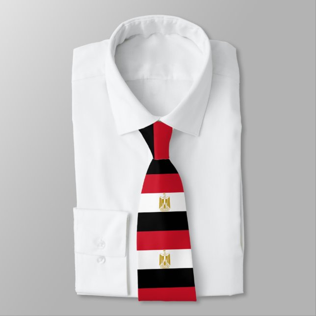 Egypt Flag Tie (Tied)