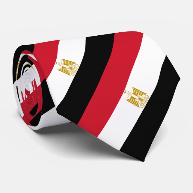 Egypt Flag Tie (Rolled)