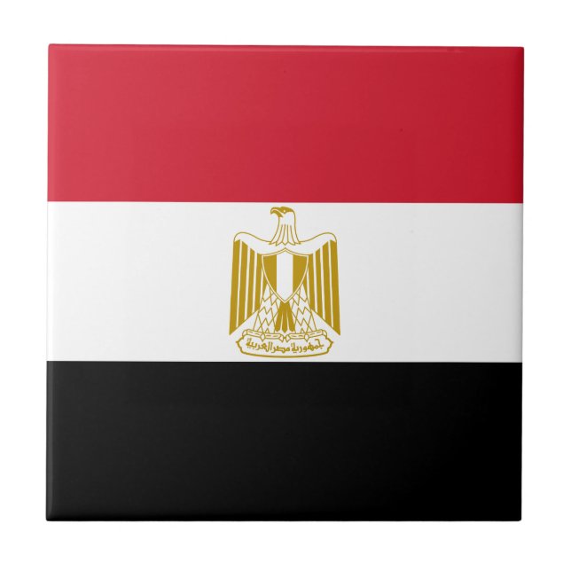 Egypt Flag Tile (Front)
