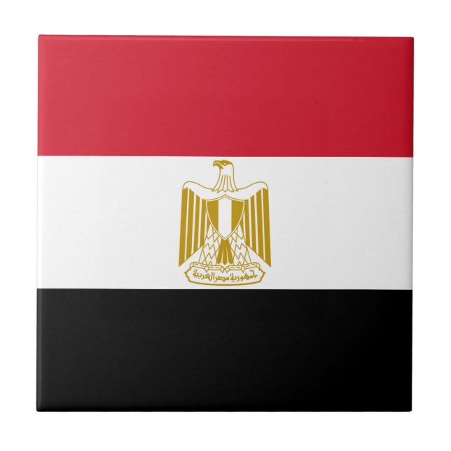 Egypt Flag Tile (Front)