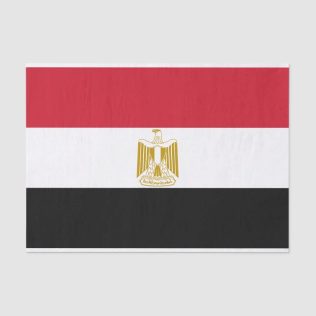 Egypt Flag Tissue Paper (Front)