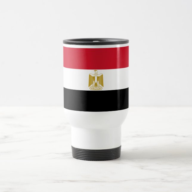 Egypt Flag Travel Mug (Center)