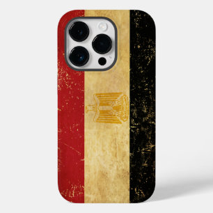 Egypt Flag Vintage Grunge Case-Mate iPhone 14 Pro Case