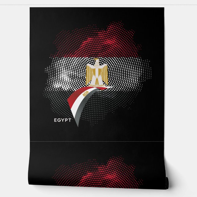 Egypt flag wallpaper (Unrolling)