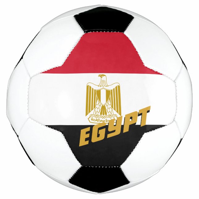 Egypt Football & Egyptian Flag / Sport (Front)