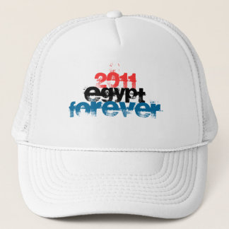 EGYPT FOREVER 2011 RED WHITE BLUE TRUCKER HAT