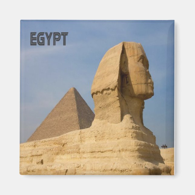 Egypt Fridge Magnet Souvenir (Front)