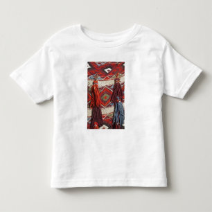 Egypt, Giza. Camel blanket at the Pyramids of Toddler T-Shirt
