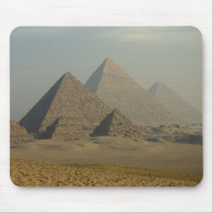 Egypt, Giza, Giza Pyramids Complex, Giza Plateau Mouse Mat