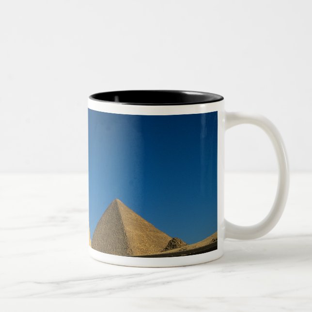 Egypt, Giza, The Sphinx, Old Kingdom, Unesco Two-Tone Coffee Mug (Right)