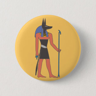 Egypt God Anubis egypt deity 6 Cm Round Badge