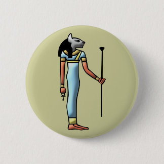 Egypt godtin Bastet egypt goddess 6 Cm Round Badge