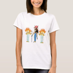 Egypt Hathor goddess of love Egyptian art T-Shirt
