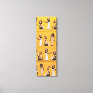 Egypt Hieroglyphs Canvas Print