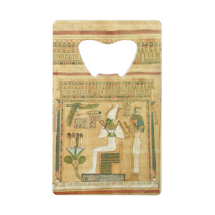 Egypt-Hieroglyphs Credit Card Bottle Opener