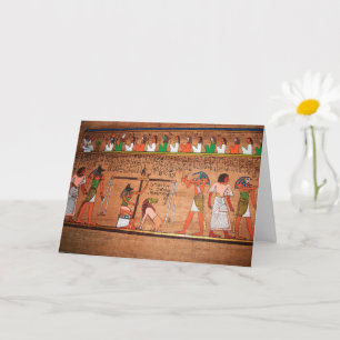 Egypt-Hieroglyphs Greeting Card