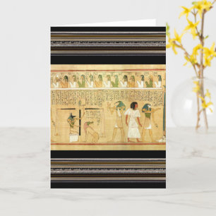 Egypt-Hieroglyphs Greeting Card