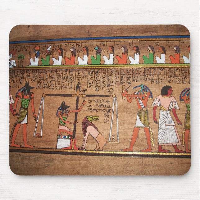 Egypt-Hieroglyphs Mouse Pad (Front)